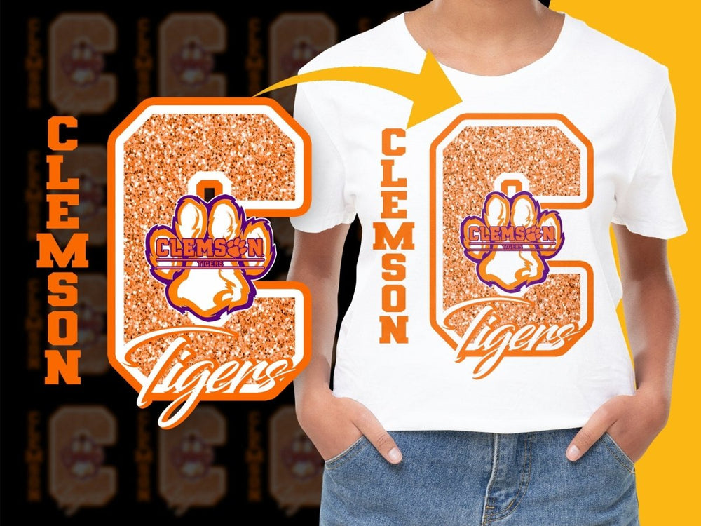 Clemson Tigers NCAA College PNG File - Teepew