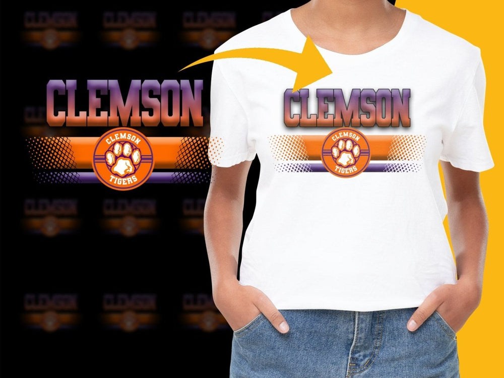 Clemson Tigers NCAA College PNG File - Teepew