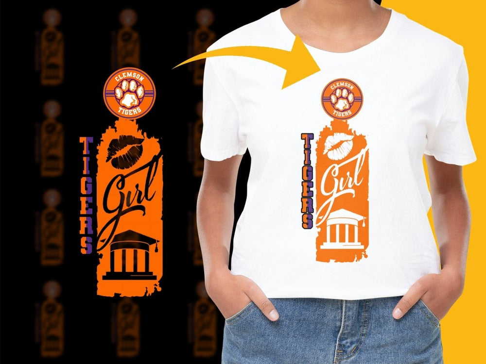 Clemson Tigers NCAA College PNG File - Teepew