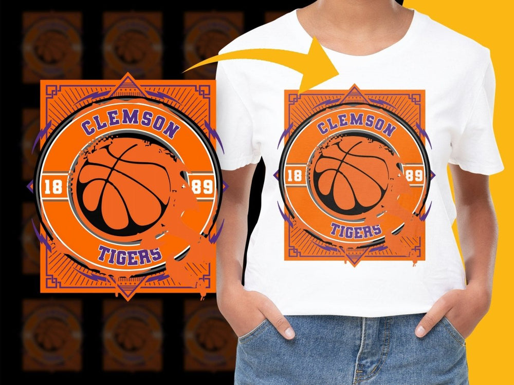 Clemson Tigers NCAA College PNG File - Teepew