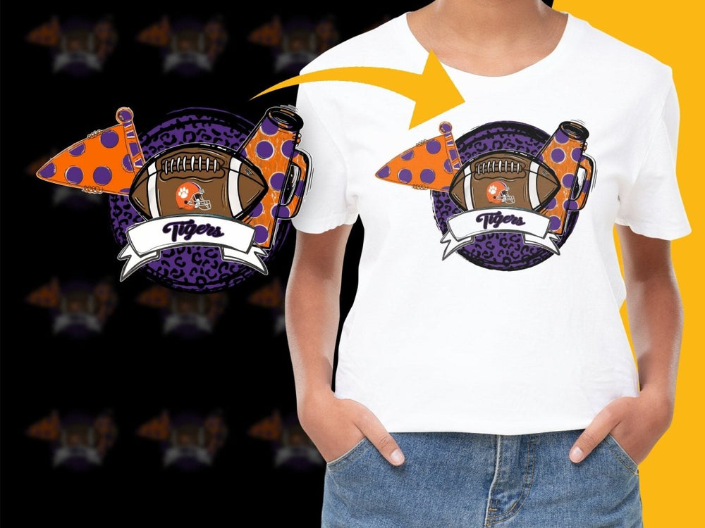 Clemson Tigers NCAA College PNG File - Teepew