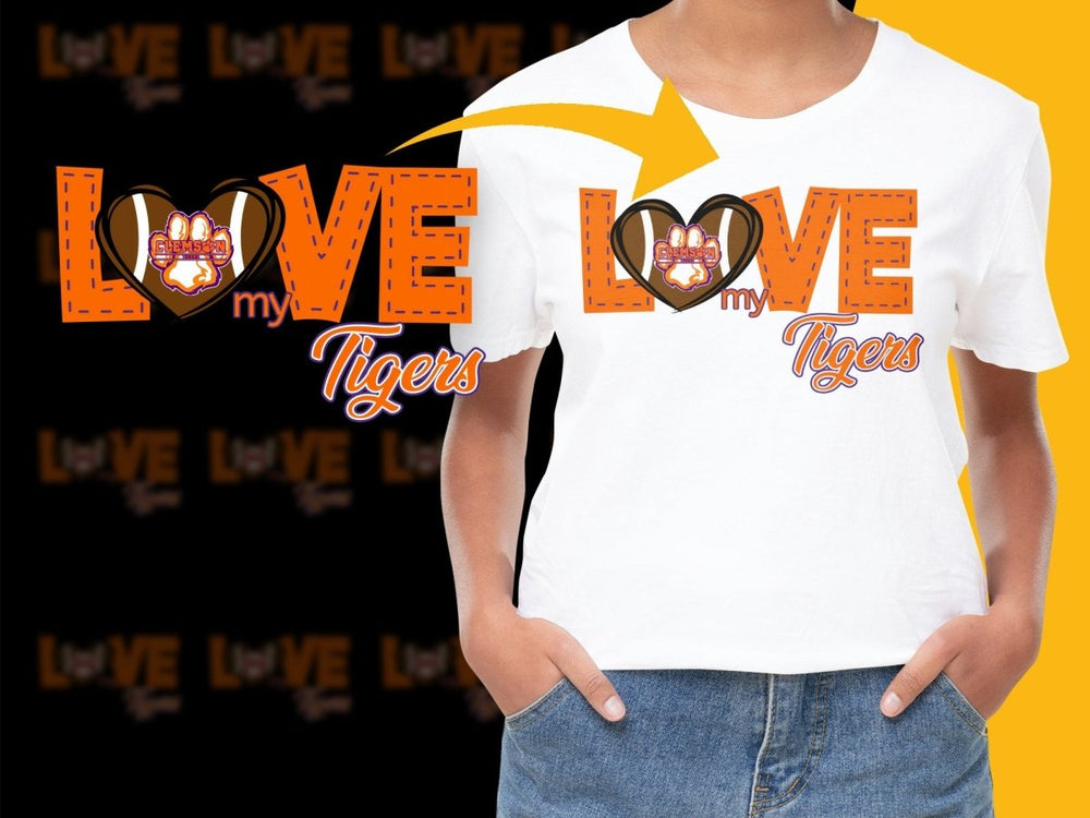 Clemson Tigers NCAA College PNG File - Teepew