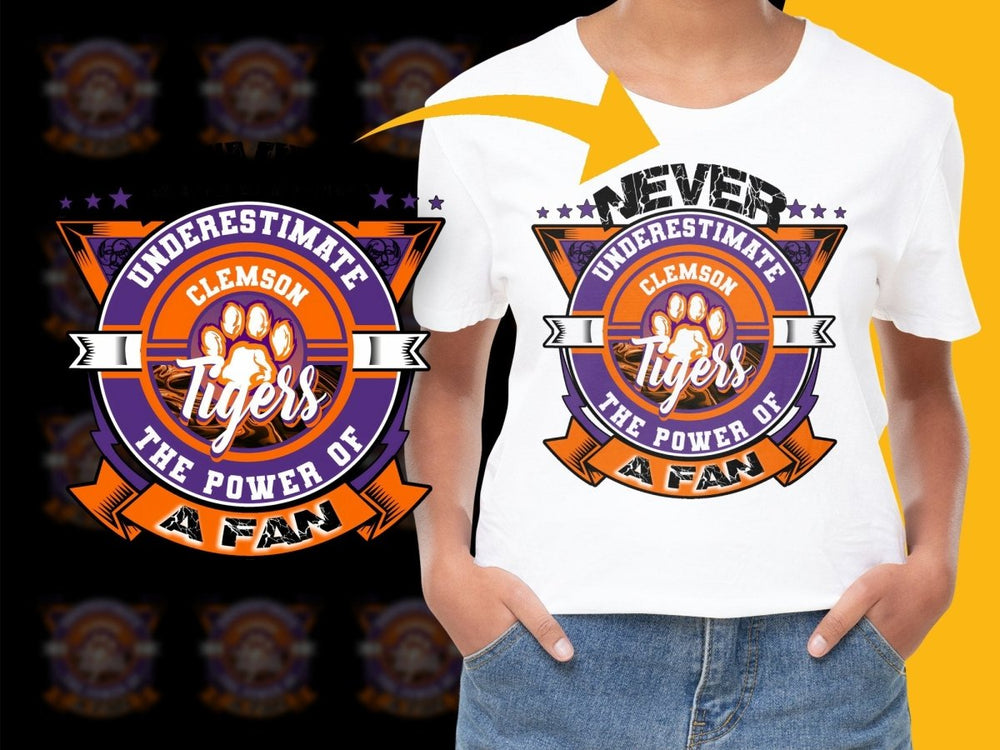 Clemson Tigers NCAA College PNG File - Teepew