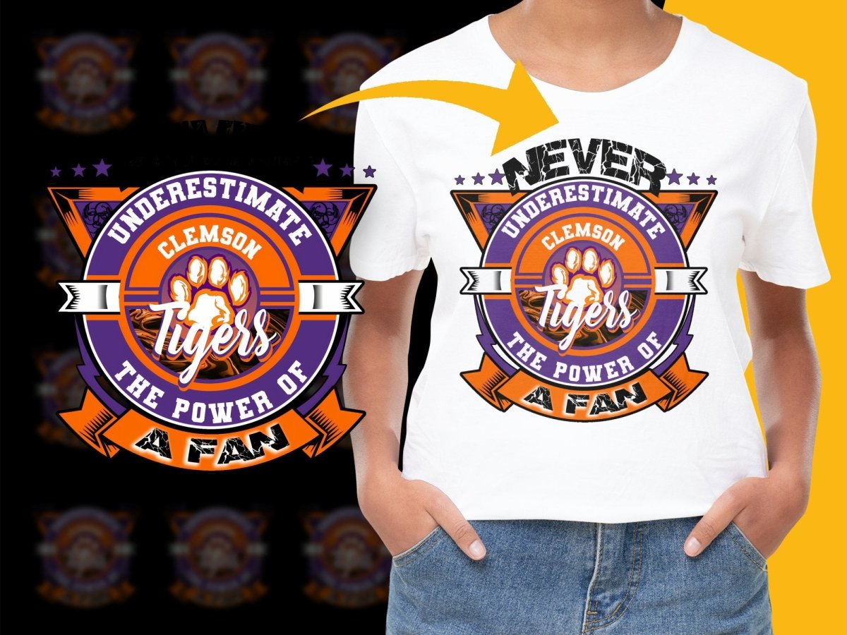 Clemson Tigers NCAA College PNG File - Teepew