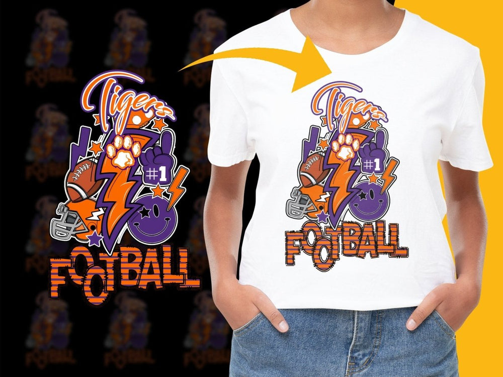 Clemson Tigers NCAA College PNG File - Teepew