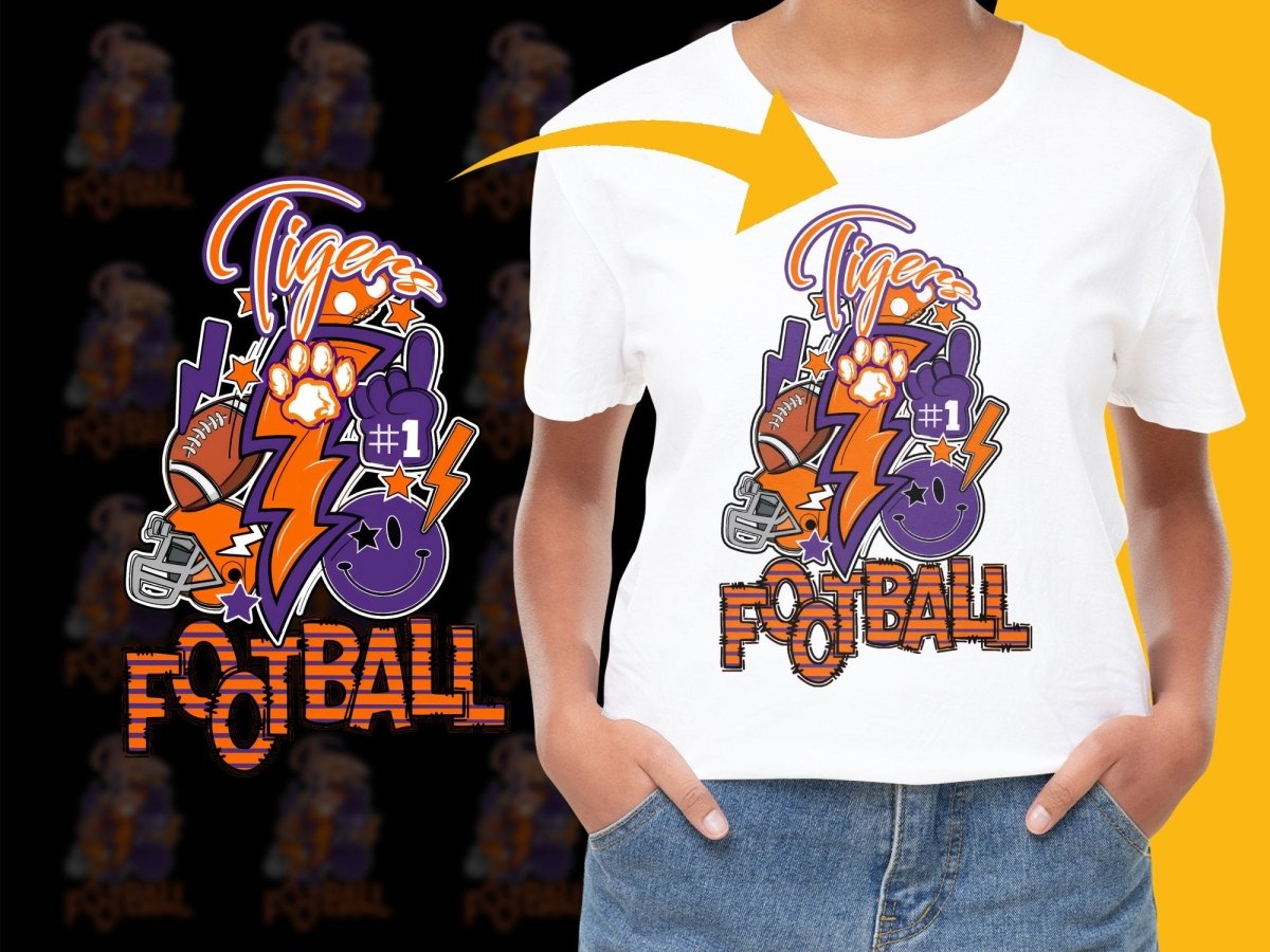 Clemson Tigers NCAA College PNG File - Teepew