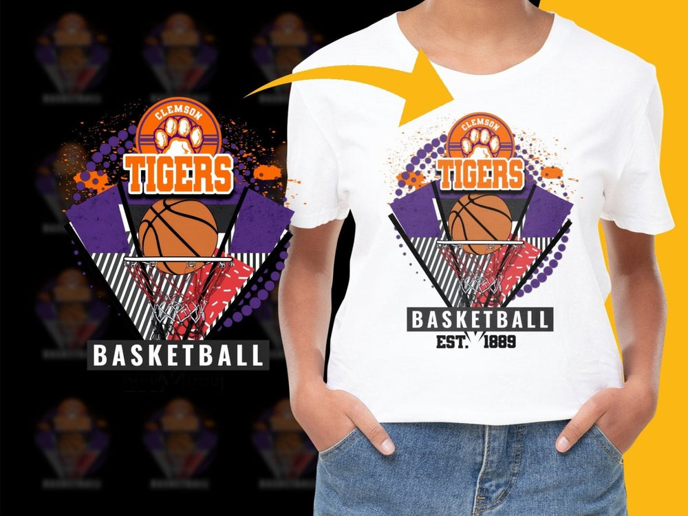 Clemson Tigers NCAA College PNG File - Teepew