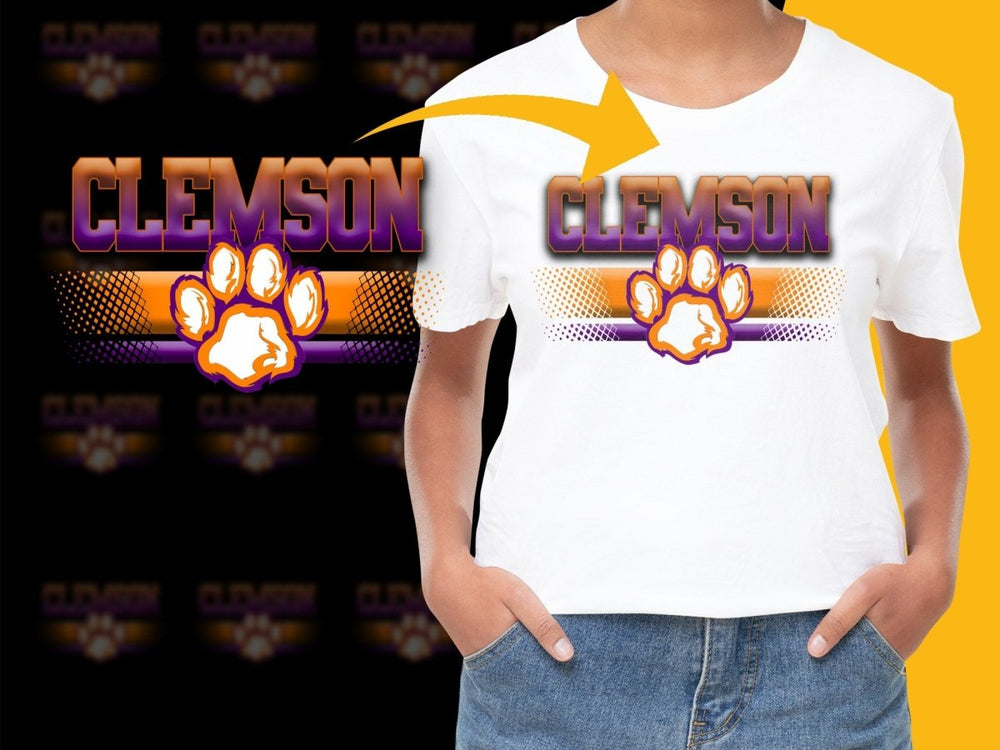 Clemson Tigers NCAA College PNG File - Teepew