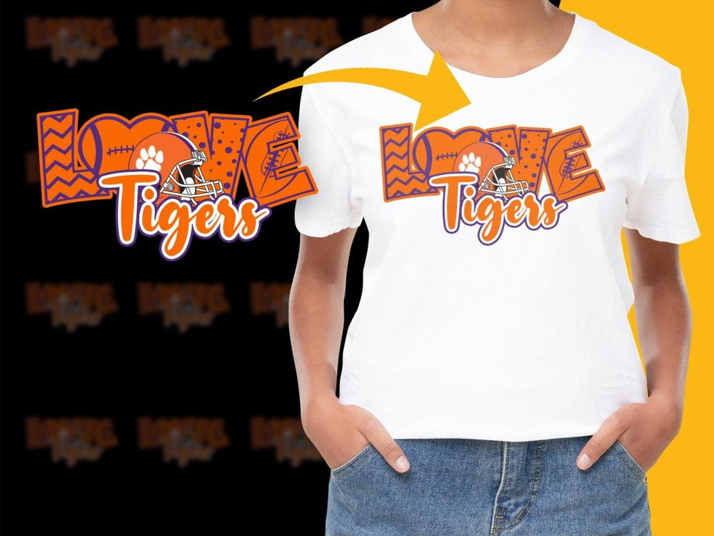 Clemson Tigers NCAA College PNG File - Teepew
