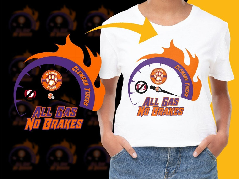 Clemson Tigers NCAA College PNG File - Teepew