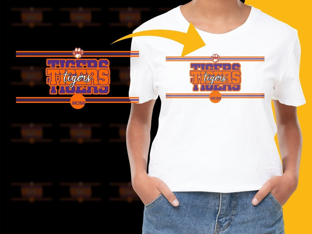 Clemson Tigers NCAA College PNG File - Teepew