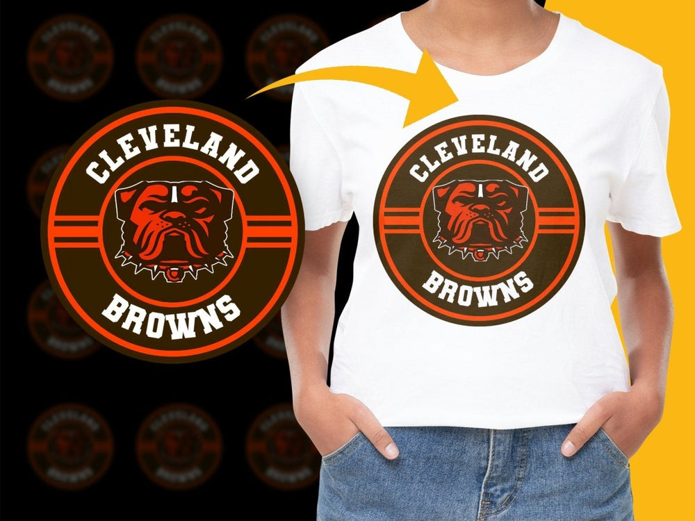 Cleveland Browns Logo Unisex Graphic PNG File - Teepew