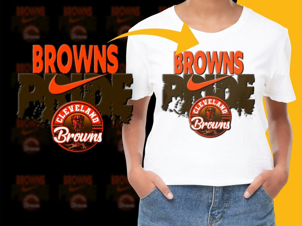 Cleveland Browns Pride Nike Logo Graphic PNG File - Teepew