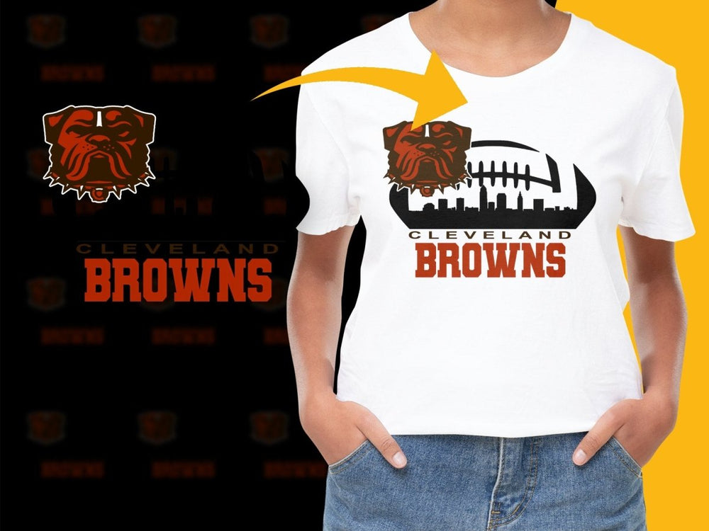 Cleveland Browns Skyline Graphic PNG File - Teepew