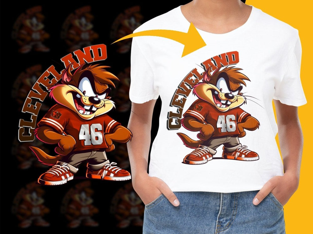 Cleveland Football Fan Graphic PNG File - Teepew