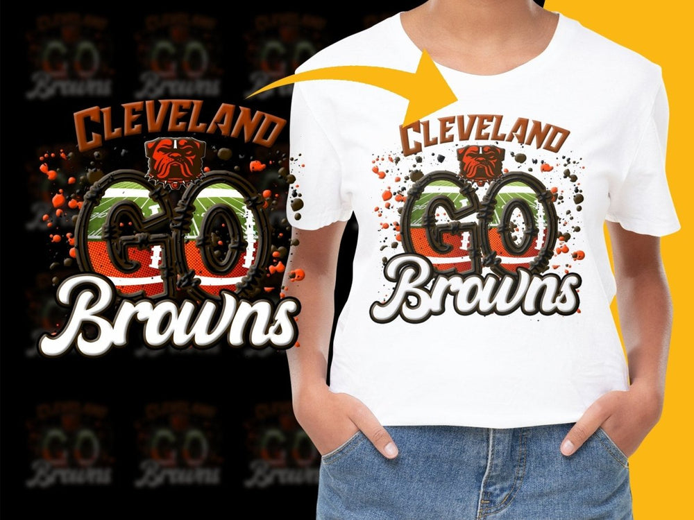 Cleveland Go Browns Graphic PNG File - Teepew