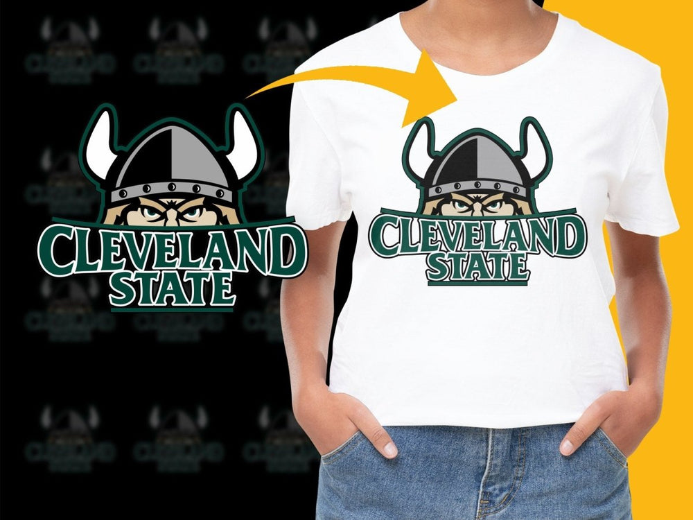 Cleveland State Vikings College Football PNG File - Teepew