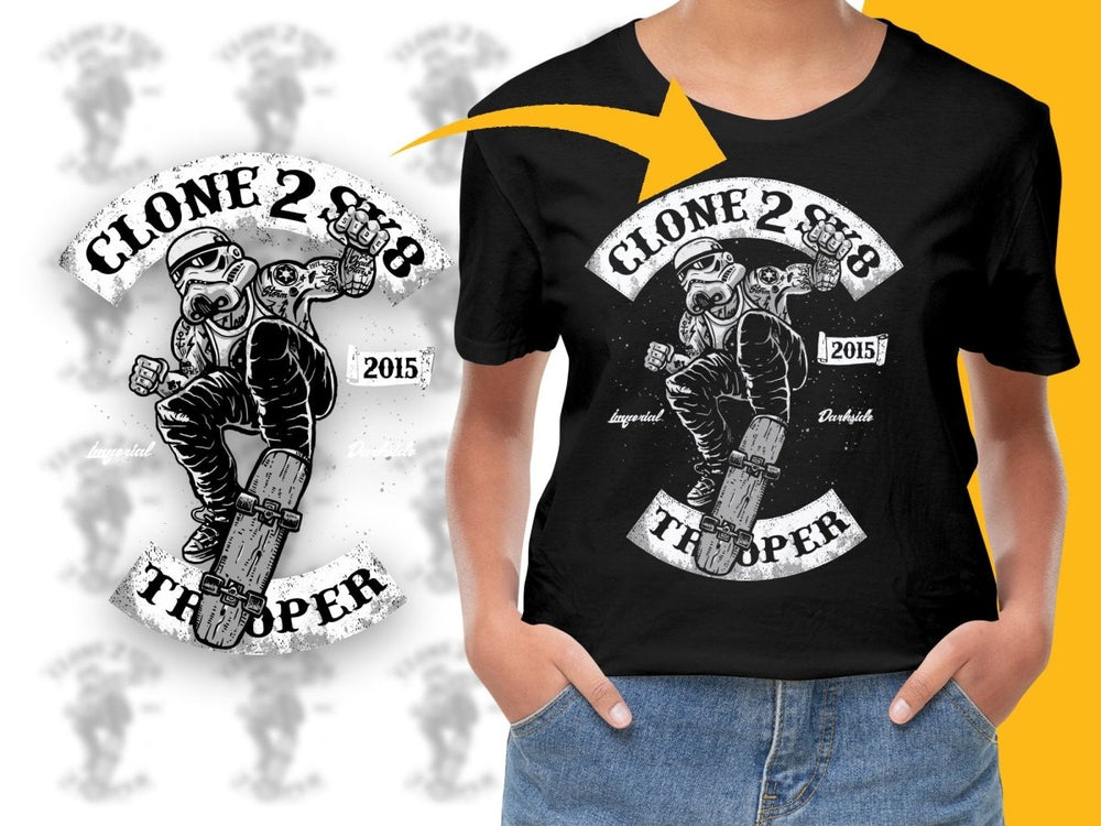 Clone 2 Sk8 Popculture PNG File - Teepew