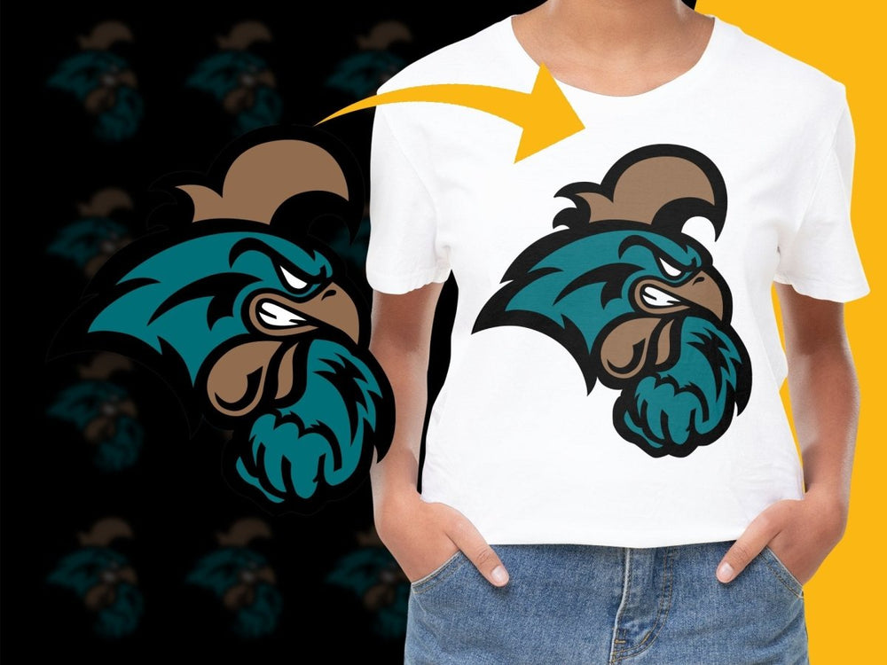 Coastal Carolina Chanticleers College Football PNG File - Teepew