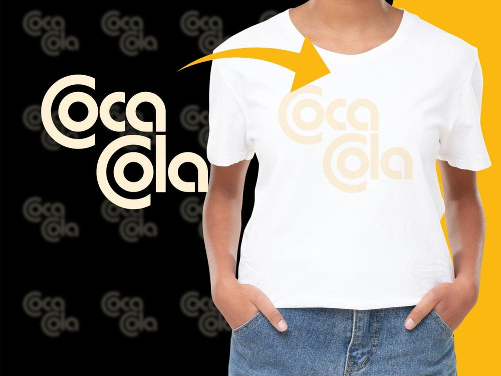 Coca Cola Retro Logo Design PNG File - Teepew