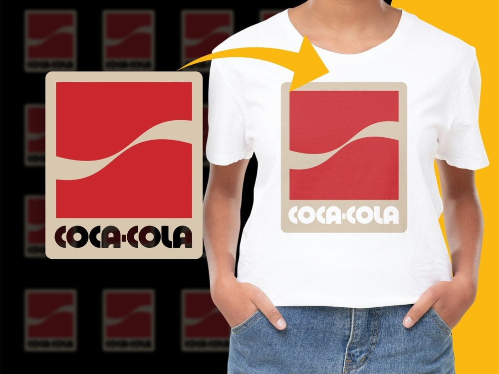 Coca - Cola Retro Logo Design PNG File - Teepew