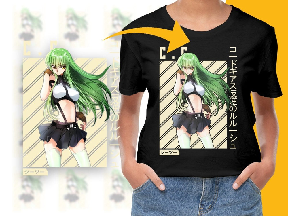 Code Geass C.C. Anime Art Print High - Resolution Digital - Teepew