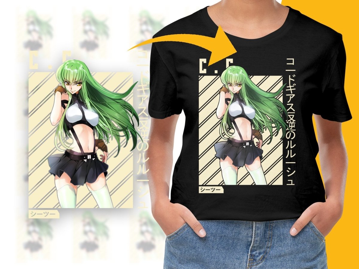 Code Geass C.C. Anime Art Print High - Resolution Digital - Teepew