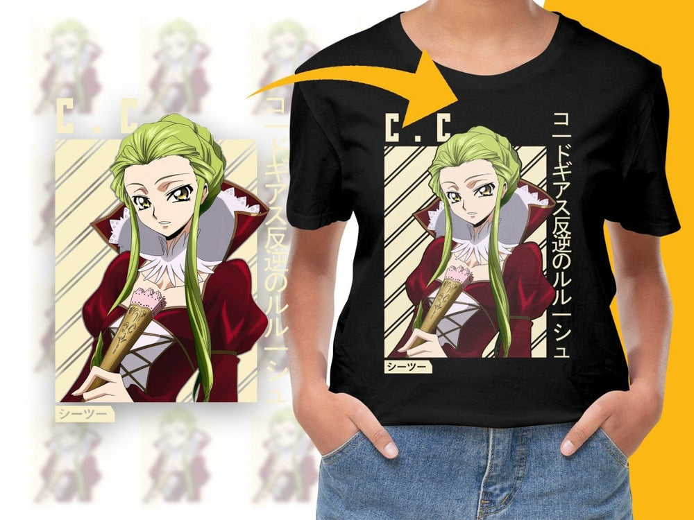 Code Geass C.C. Anime Character PNG Digital Download - Teepew