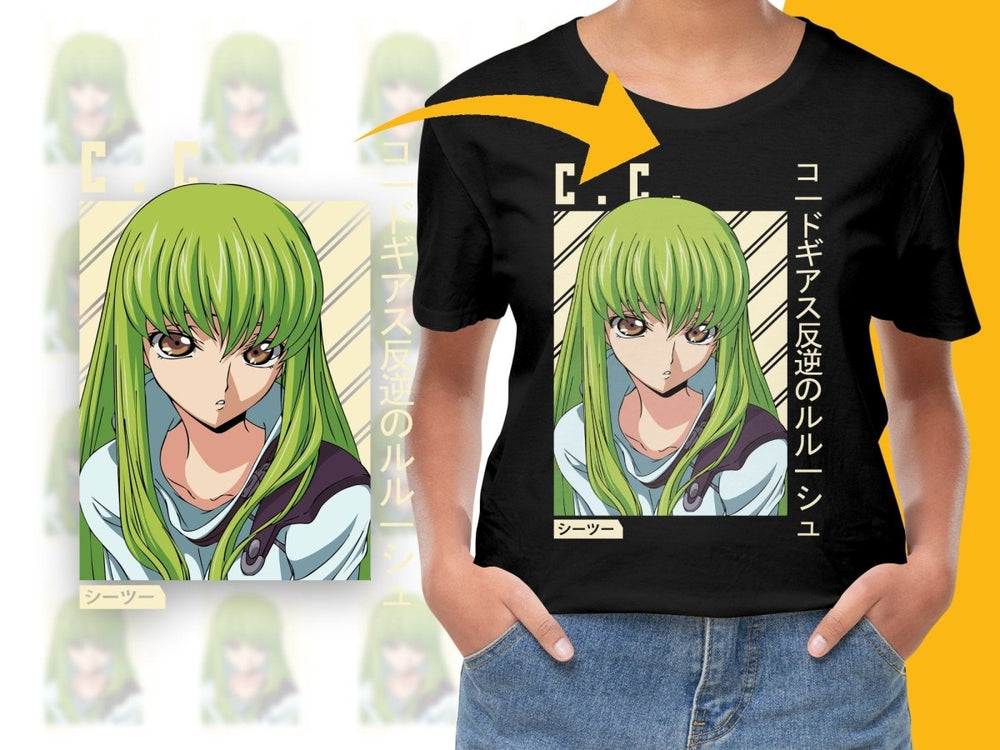 Code Geass C.C. Anime Character PNG Digital Download - Teepew