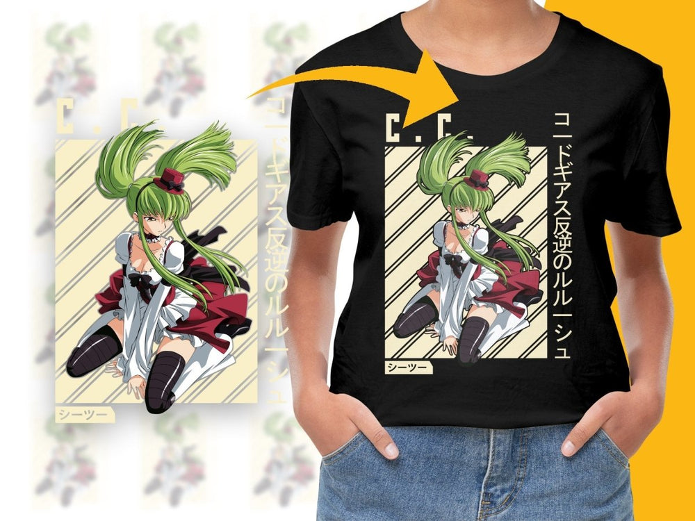 Code Geass C.C. Sitting Pose Digital Download - Teepew