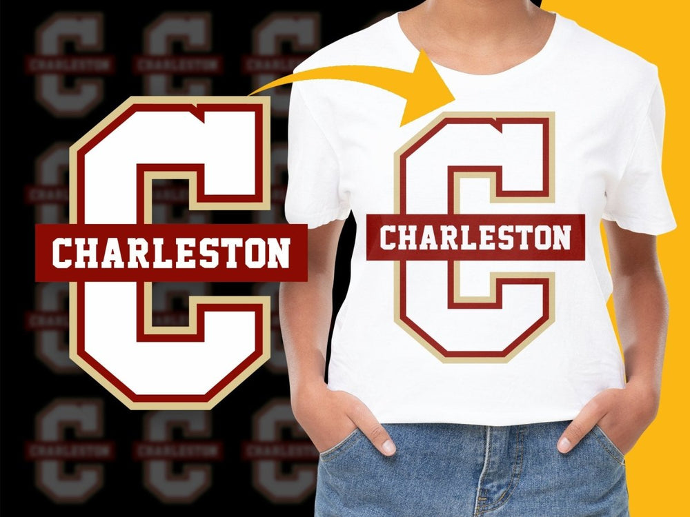 College of Charleston Cougars College Football PNG File - Teepew