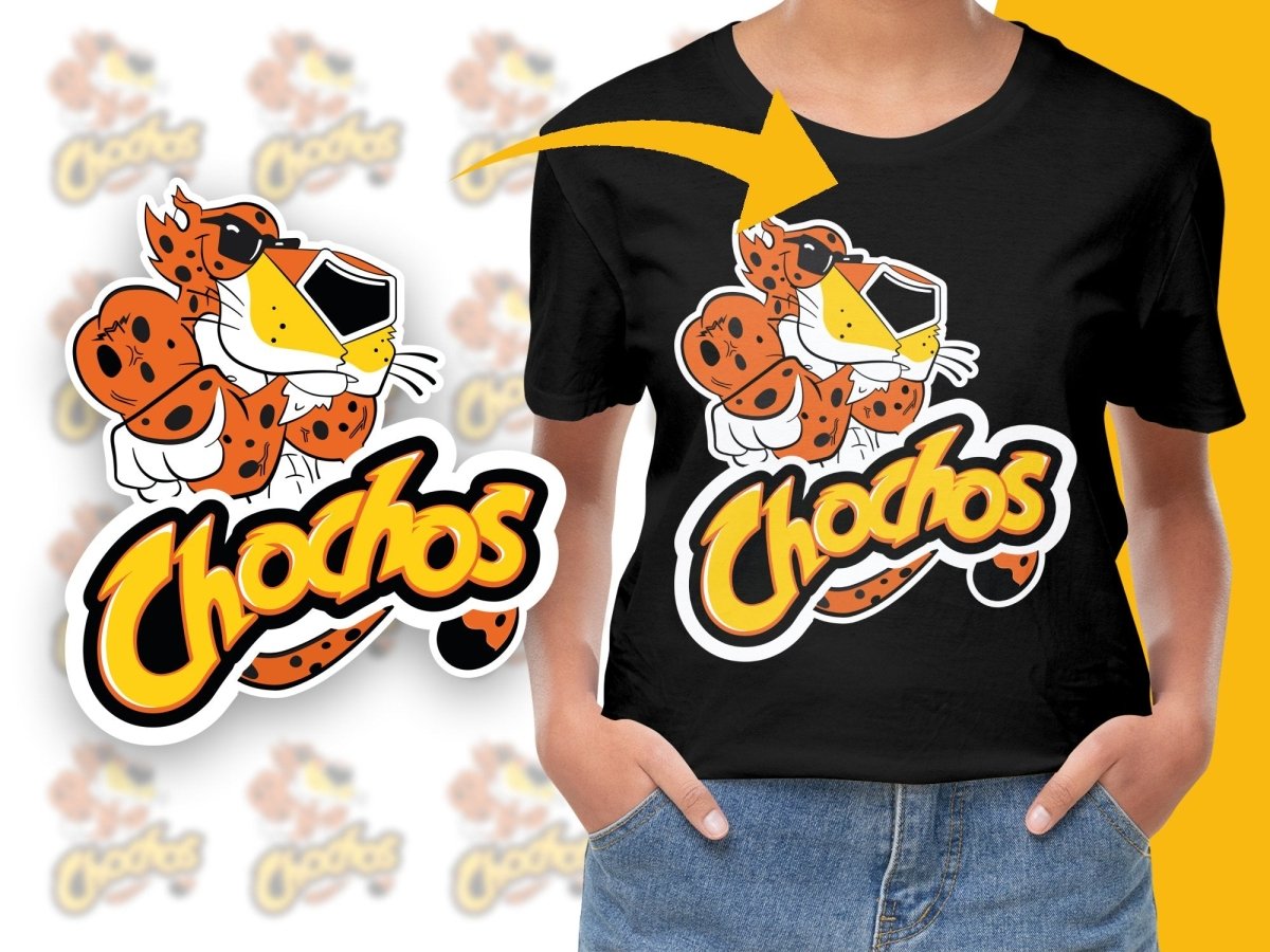 Colorful Cheetah Artwork CHOCHOS Inspired PNG File - Teepew