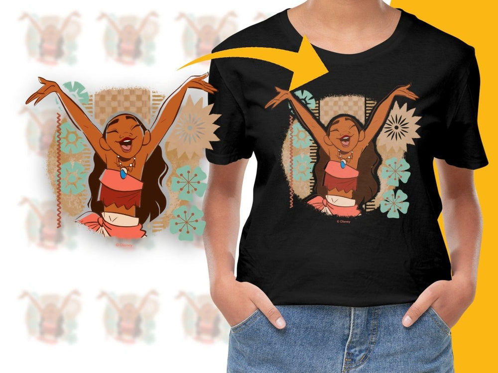 Colorful Dancing Figure Character Themed Printed PNG File - Teepew