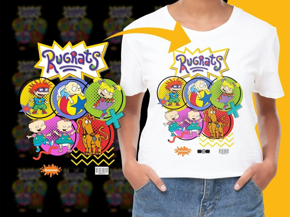 Colorful Rugrats Graphic Design Print PNG File - Teepew