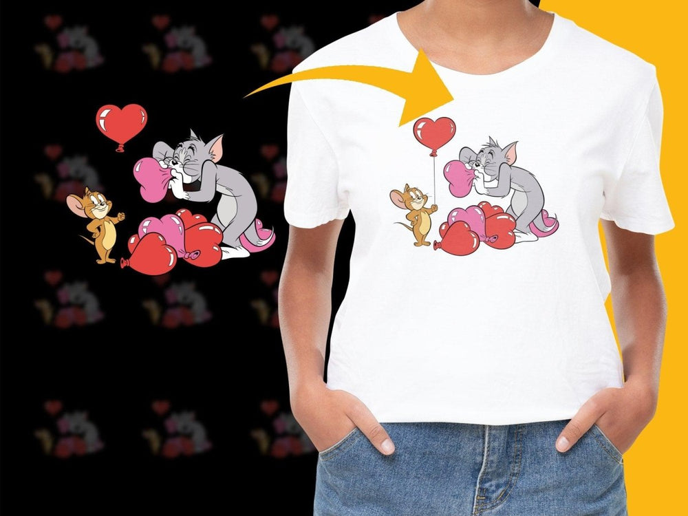 Colorful Tom and Jerry Cartoon PNG File - Teepew