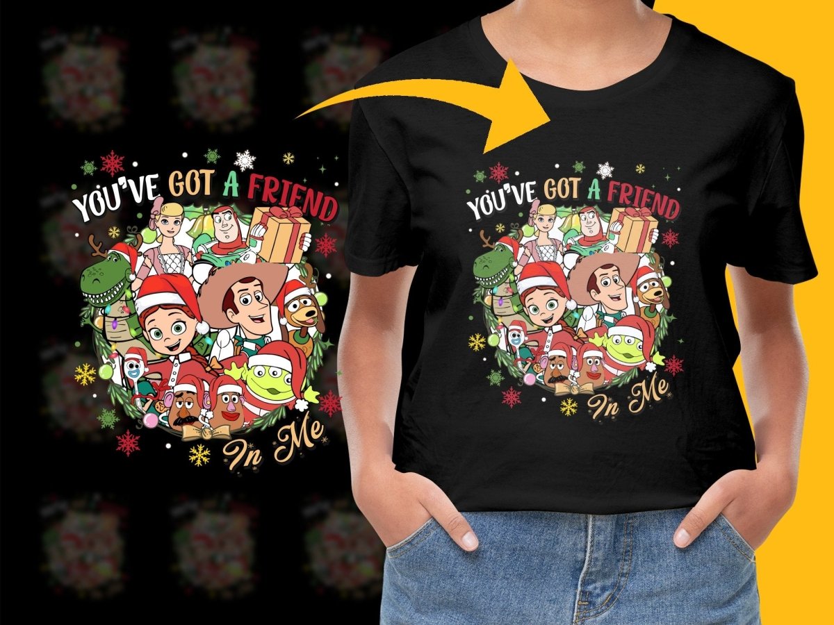 Colorful Toy Story You've Got A Friend In Me PNG File - Teepew