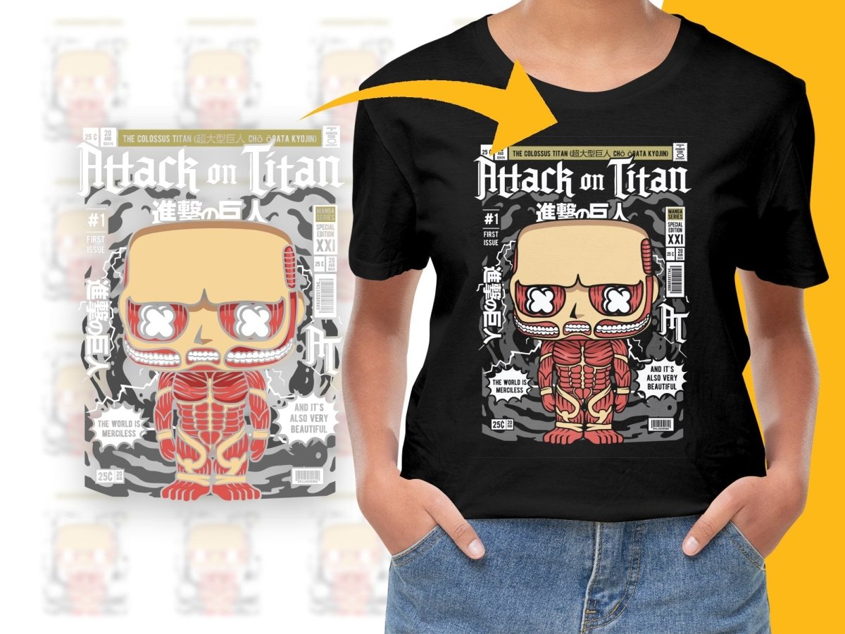 Colossal Titan Popculture PNG File - Teepew