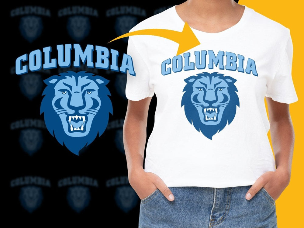 Columbia Lions College Football PNG File - Teepew