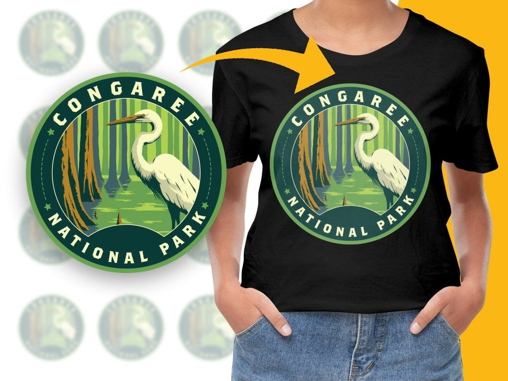 Congaree National Park Scenic Design Graphic Png Digital Download - Teepew