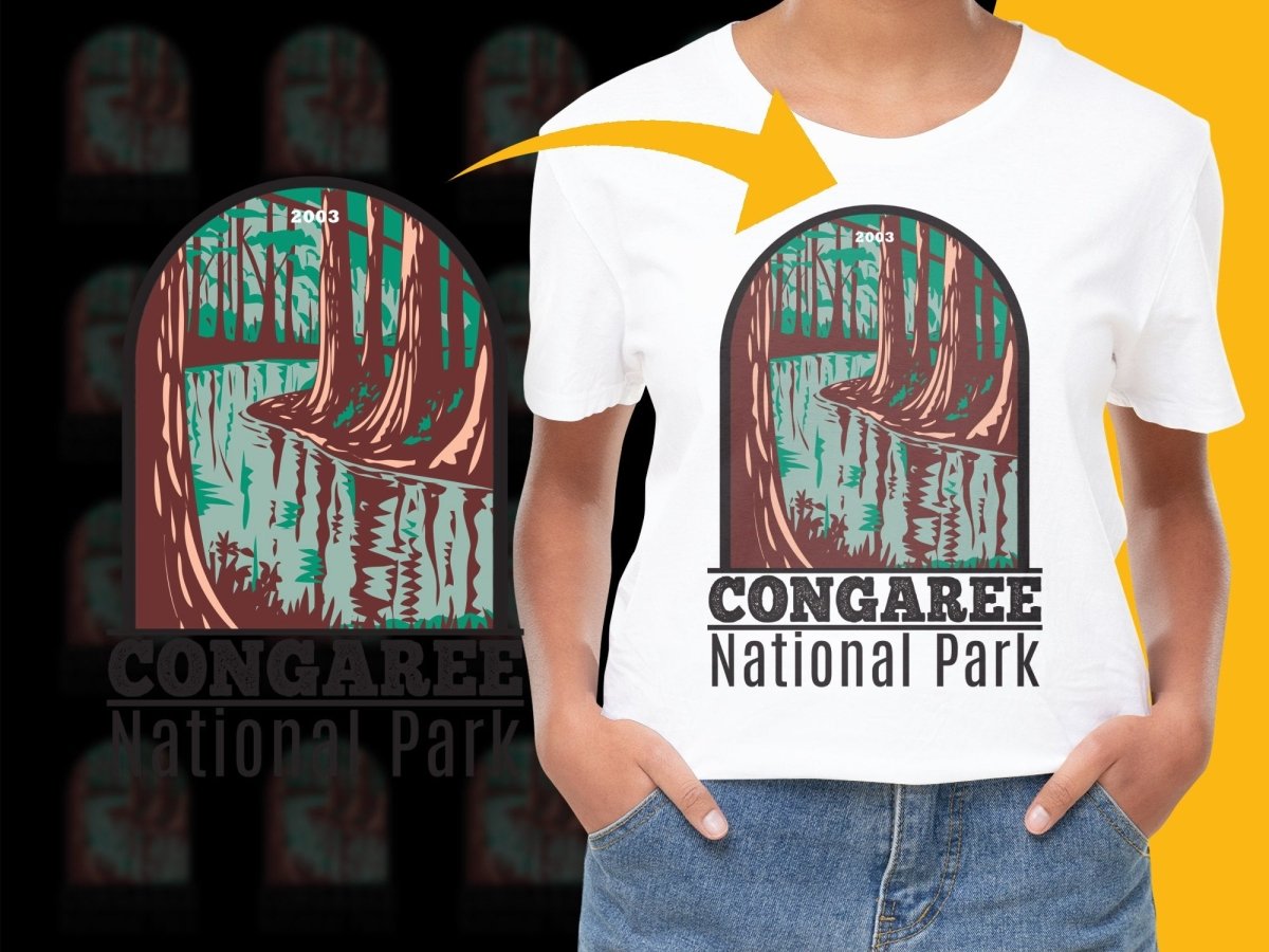 Congaree National Park Scenic Design Graphic PNG File - Teepew