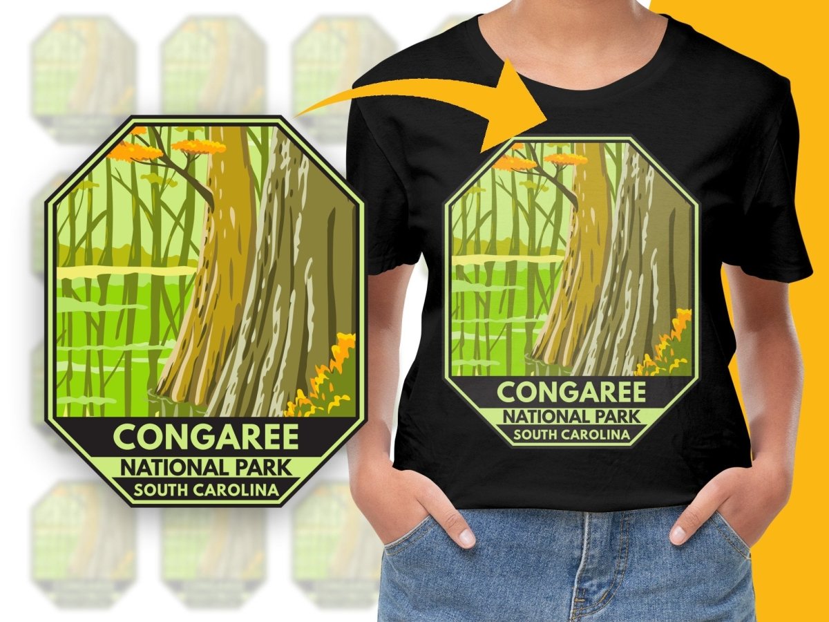 Congaree National Park South Carolina Graphic Png Digital Download - Teepew