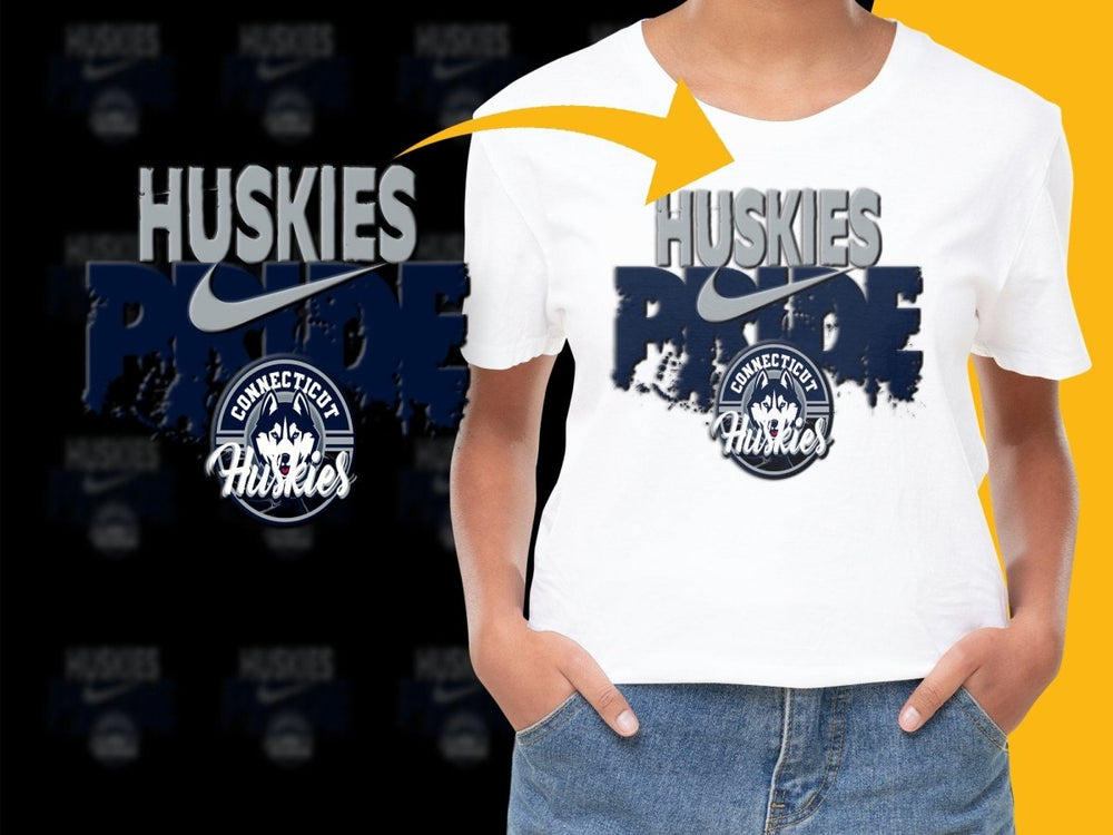Connecticut Huskies NCAA College PNG File - Teepew