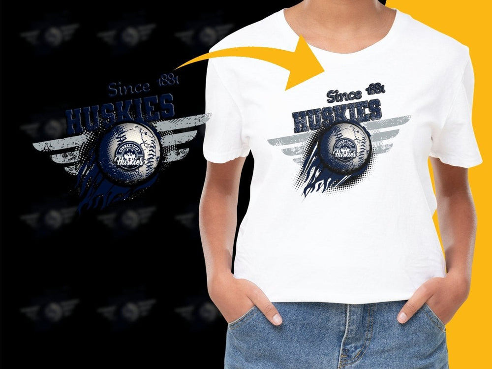 Connecticut Huskies NCAA College PNG File - Teepew