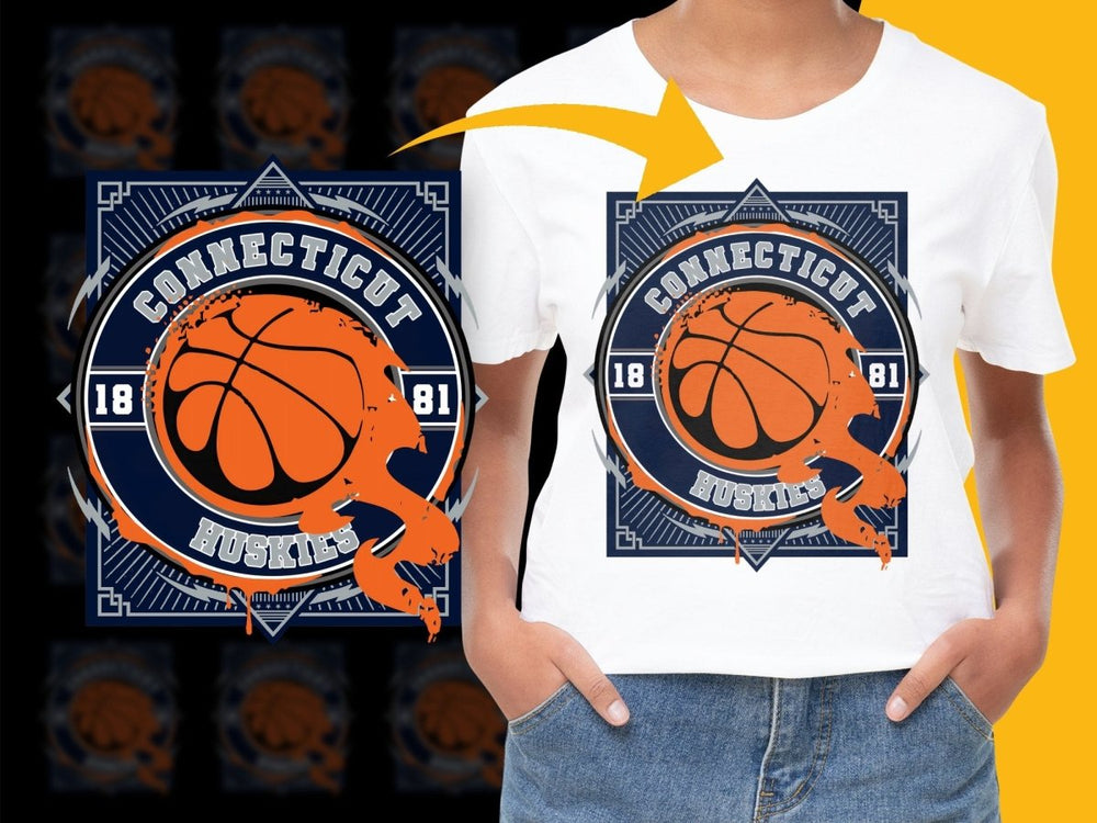 Connecticut Huskies NCAA College PNG File - Teepew