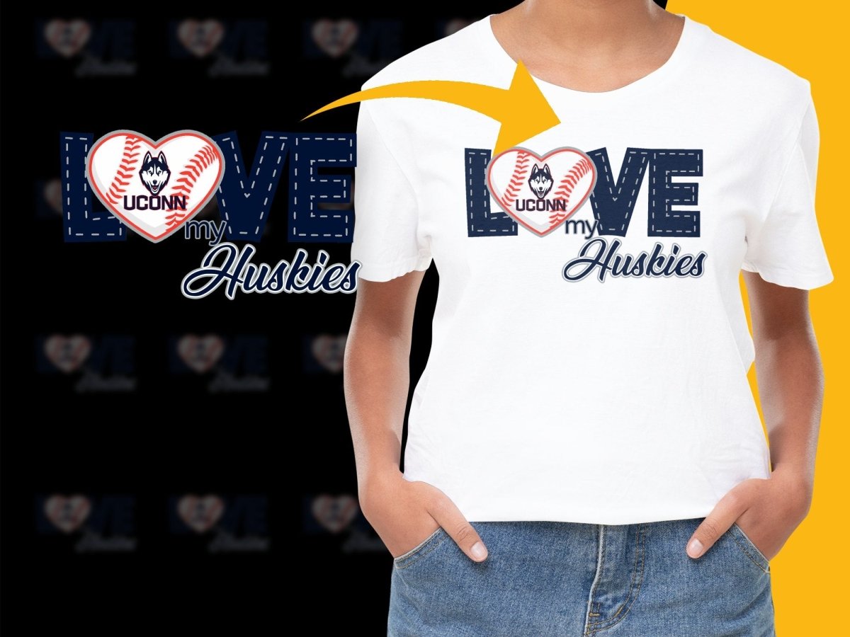 Connecticut Huskies NCAA College PNG File - Teepew