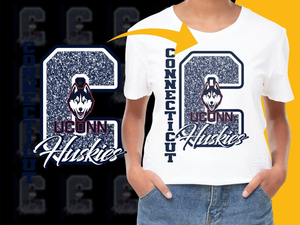 Connecticut Huskies NCAA College PNG File - Teepew