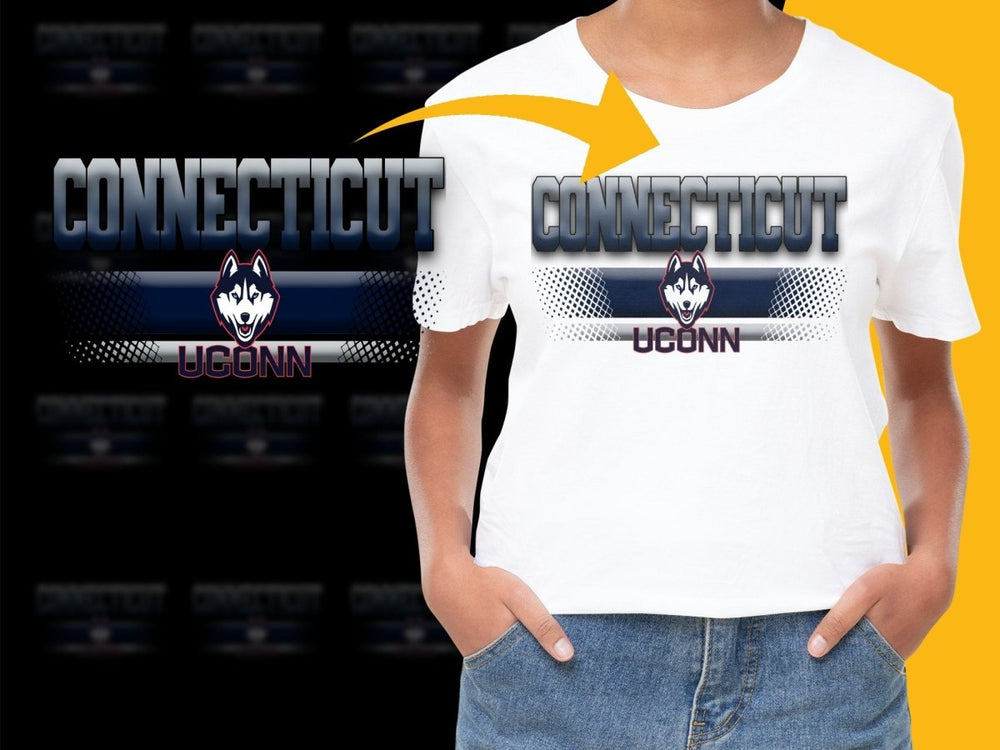 Connecticut Huskies NCAA College PNG File - Teepew