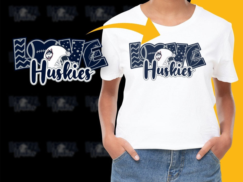 Connecticut Huskies NCAA College PNG File - Teepew