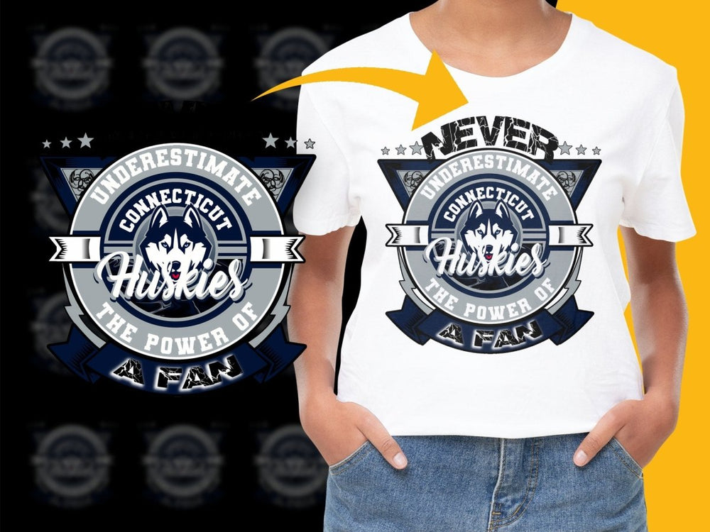Connecticut Huskies NCAA College PNG File - Teepew