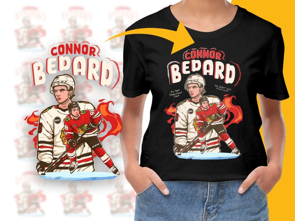 Connor Bedard the Next Generational Talent PNG File - Teepew